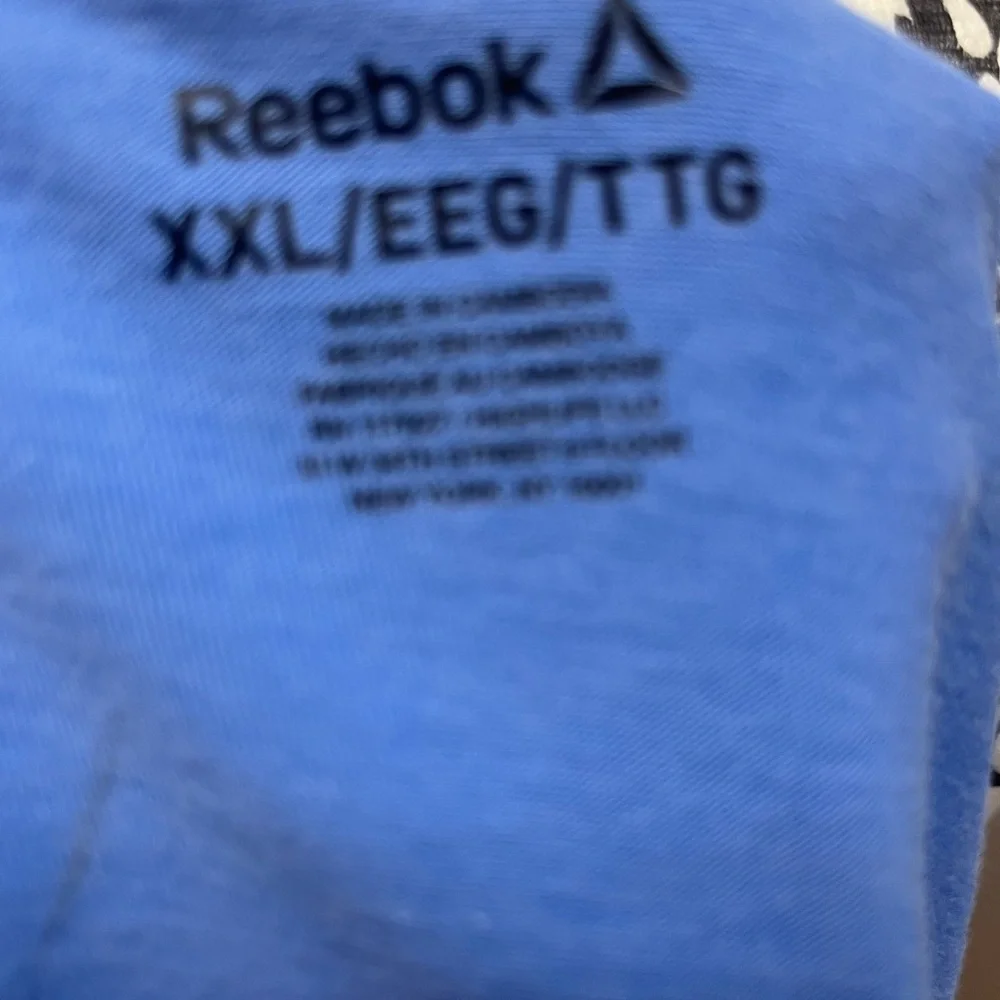 Reebok Women's Sky Blue Short Sleeve Tee - Picture 3 of 3